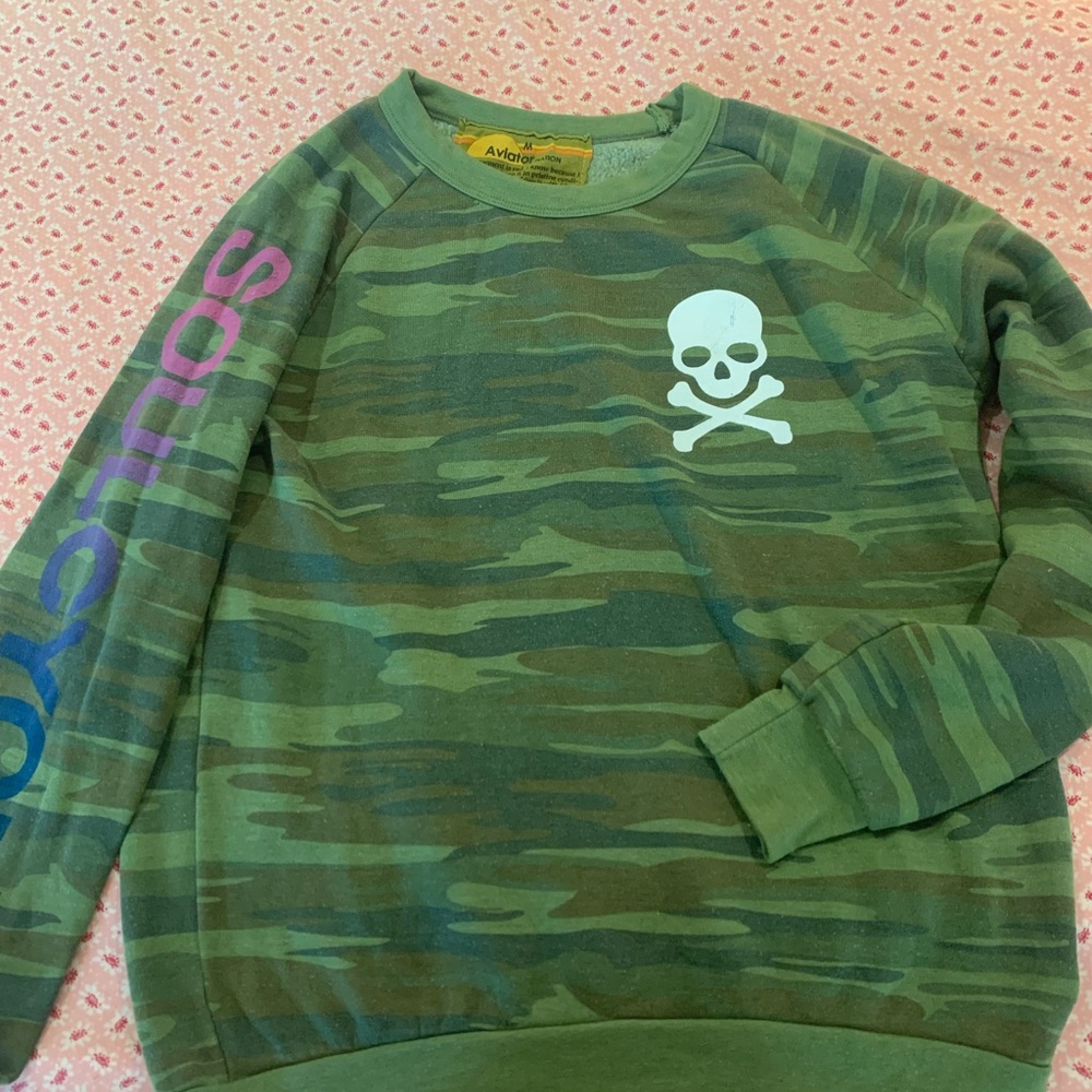 Soul cycle x aviator nation rate crewneck